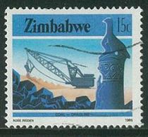Zimbabwes General Stamp 1985 National Economic Development 15c Letter of Sales