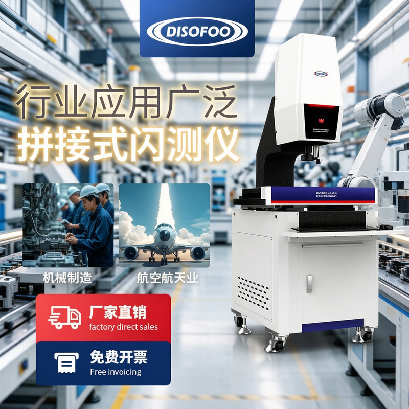 Rapid Image Measuring Instrument, One-Touch Splicing Flash Measuring Instrument, One-Touch Measuring Instrument for Large Workpiece Dimensions, Genuine Product