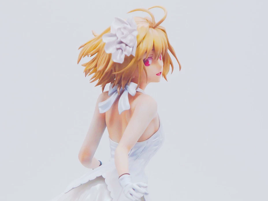 Ayi GK White Model Free Shipping (W_4469) 1/7 Elkat 10th Anniversary Dress Edition Yue Ji