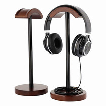 abothline solid wood headset rack computer accessories headset mount metal display stand DIY headset