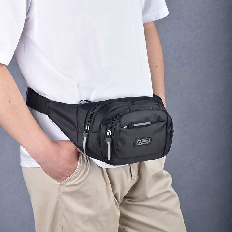 Men's Waist Bag Multi-Functional Outdoor Running Work Sports Fitness Mobile Phone Bag Large Capacity Thickened Wear-Resistant Cashier Bag Men's Waist Bag Multi-Functional Outdoor Running Work Sports Fitness Mobile Phone Bag Large Capacity Thickened Wear-Resistant Cashier Bag