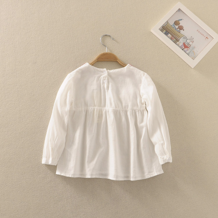 Chemise fille à manche longue - Ref 2087344 Image 9