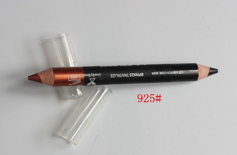 Mỹ Karos Double Eyeshadow Pen Bút kẻ mắt hun khói Màu đất Đen Pearl Light Ngày cập nhật kẻ mắt the face shop