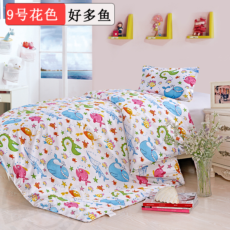 Bông chăn bông phim hoạt hình sinh viên dễ thương chăn mền bé chăn bông chăn bé thiếu nhi cho trẻ em - Quilt Covers chăn tuyết nhung