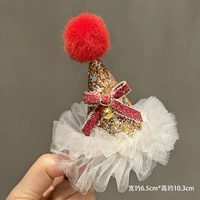 Golden Curse Bow Christmas Hat Hat