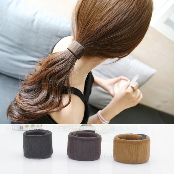 Han Edition Korea Hair Circle Hair Circle Japan Girl Brief Hair Clip Hair Clip Hair Clip Hair Clip Inner brief Fashion Wig Ma Tail Button