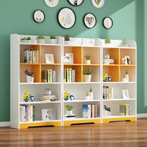 Simple modern student floor rack bookcase bookshelf bedroom childrens bookshelf storage cabinet home locker