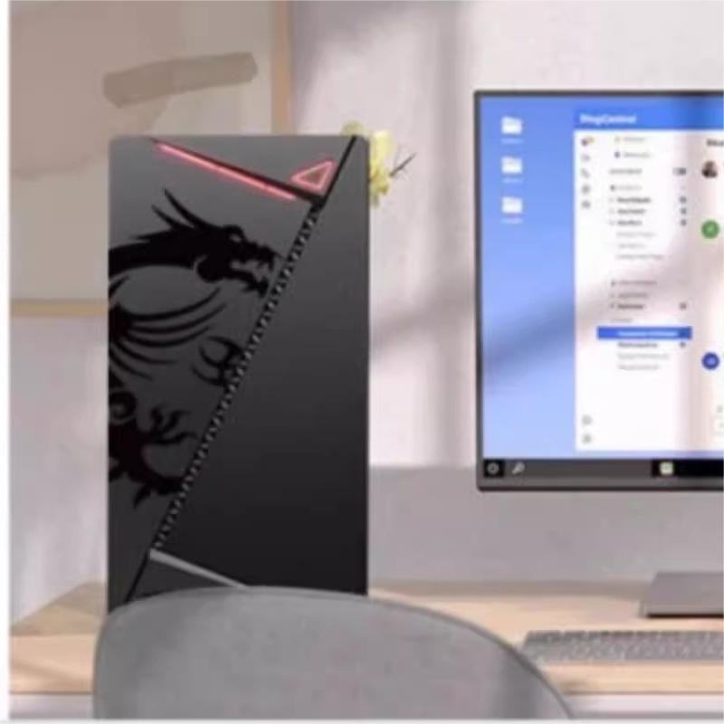 Msi Design Office Gaming Pc Ryzen R7 8700G/5700G Integrated Graphics Computer Can Use 5060 Graphics Card Desktop Complete Machine Stock Trading Fearless Contract DIY Pc