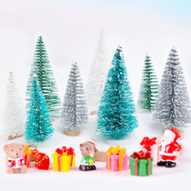 Christmas Tree Cake Decoration Snowpine Tree Forest Trees Swing Piece Birthday Party Dessert Creative Baking Plugin Pendulum