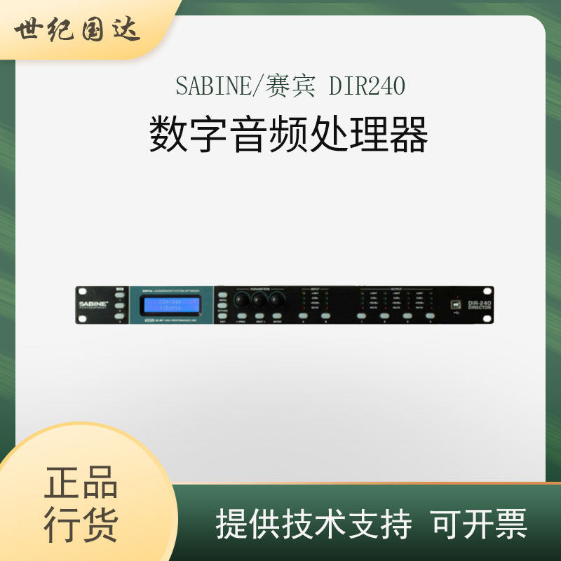 SABINE Cypin DIR240 Cypin 240 processor Cypin Digital Audio Processor Digital Audio Processor Divider