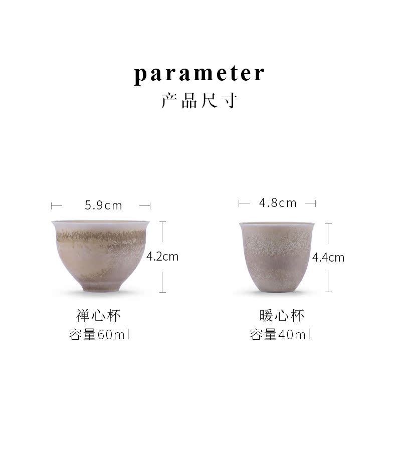 Jingdezhen ceramic cups a single small single sample tea cup masters cup pure manual kunfu tea cup tea home