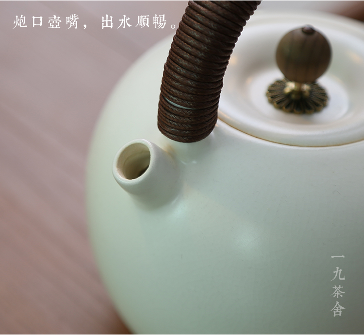 Jingdezhen ceramic pot pot large electric household girder TaoLu tea boiled tea, kungfu tea kettle, tea set