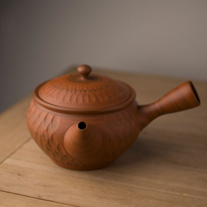 Japanese, slippery'm pure manual pull embryo side put pot of high - capacity lasts a pot of single pot teapot household ceramic teapot
