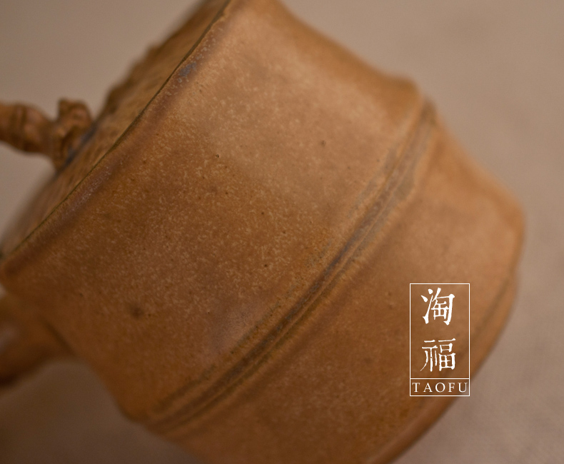 Bamboo pot of Japanese side by hand pot teapot ceramic kung fu tea tea lasts a pot of large - sized tea taking