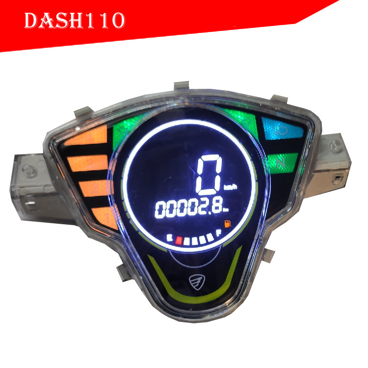 DASH WAVE110 electronic watch large pedal modified digital instrument assembly for export to Malaysia Myanmar