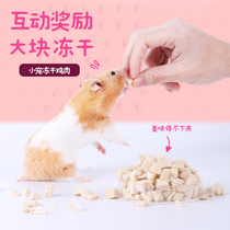 Hamster Snacks Frozen Chicken Meat Dry Golden Silk Bear Grilled Tooth Nourishment Big Gift Bag Guinea Pig Rabbit Dragon Cat Biscuit Pet Supplies