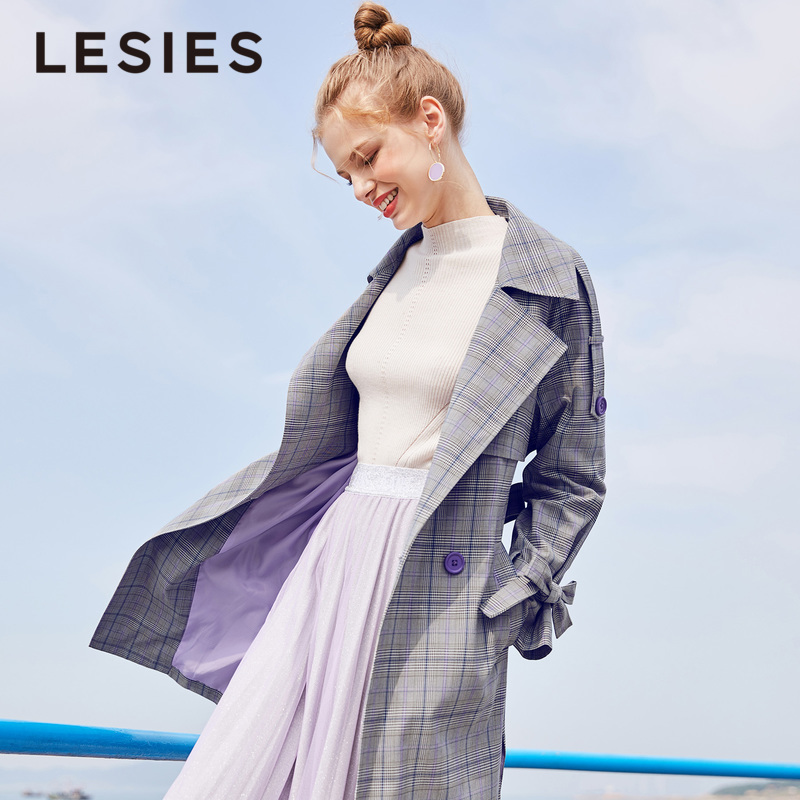 Trench pour femme LESIES     en Polyester - Ref 3227696 Image 3