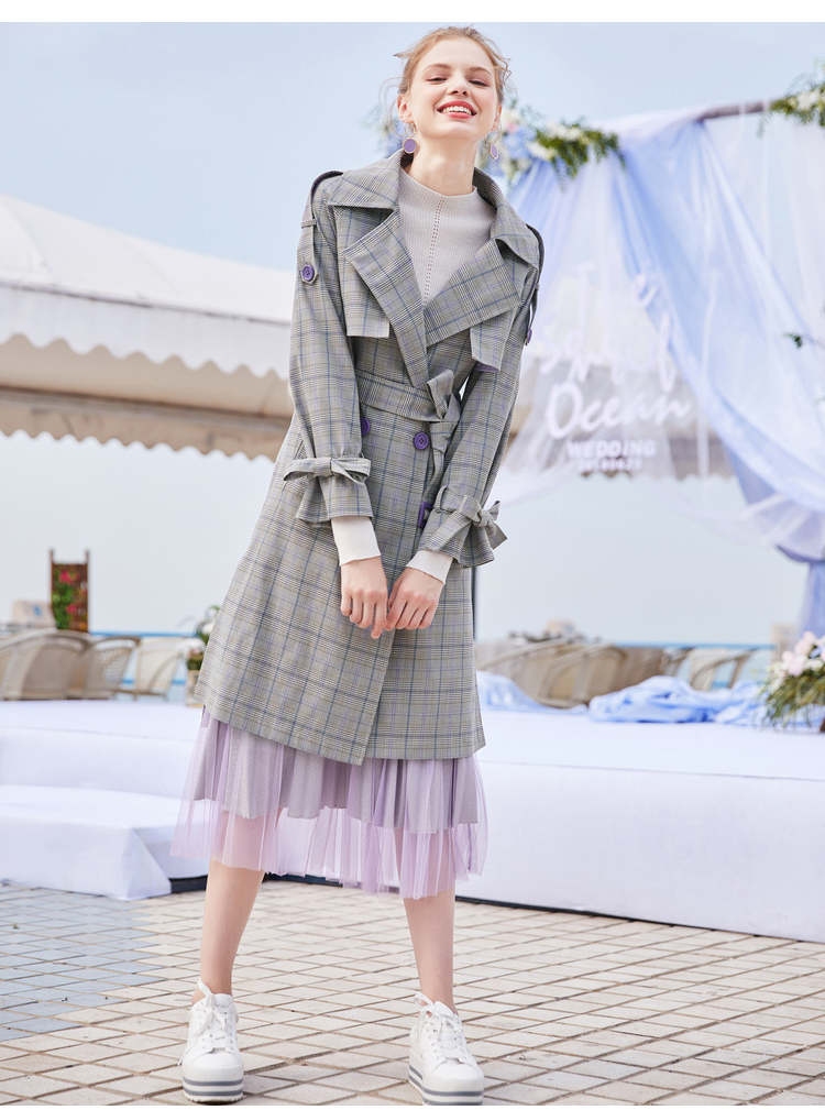Trench pour femme LESIES     en Polyester - Ref 3227696 Image 22
