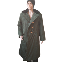 Old style 85 Cotton army coat East Peking University cotton padded jacket Winter thickened value Night Shift duty cotton clothes liner detachable