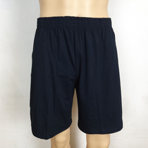 Pure cotton Tibetan black men and women outdoor summer for training security running fitness training shorts plus fattening