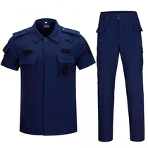 Summer speed dry security for training with short sleeve combat suit Long sleeves Tibetan blue male and female outdoor duty suit suit