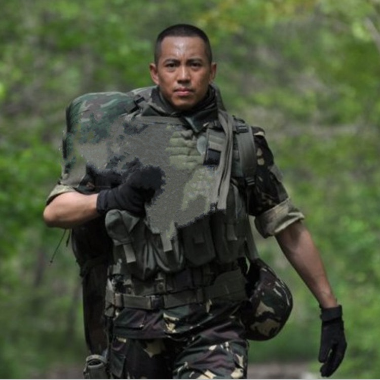 Old-Fashioned Camouflage Clothing, Outdoor Work Multi-Pocket Overalls, Real-Life Cs Suit, Extra Large Size