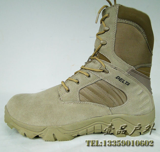 Bottes militaires pour homme en cuir - Ref 1402266 Image 19