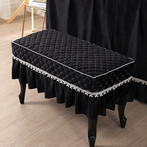 Piano stool cover shoe stool cover makeup stool cover seat cushion chair cushion European style lace bedside table cover custom piano stool cover