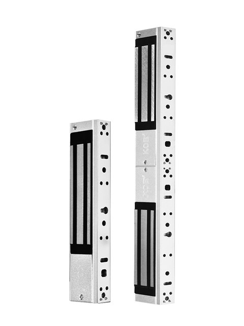 Kob Access Control Magnetic Lock 350/ 500kg Electromagnetic Lock Single Door Feedback Electric Lock Waterproof Electric Control Lock Double Door Lock