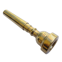 Golden trumpet Mouth 7c Beginner Tsui labor-saving mouthpiece blowing musical instrument accessories lacquered gold Bronze mouth