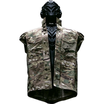 MAXGEAR phantom print camouflage jacket male military fan outdoor wear-resistant water-repellent single-breasted casual jacket