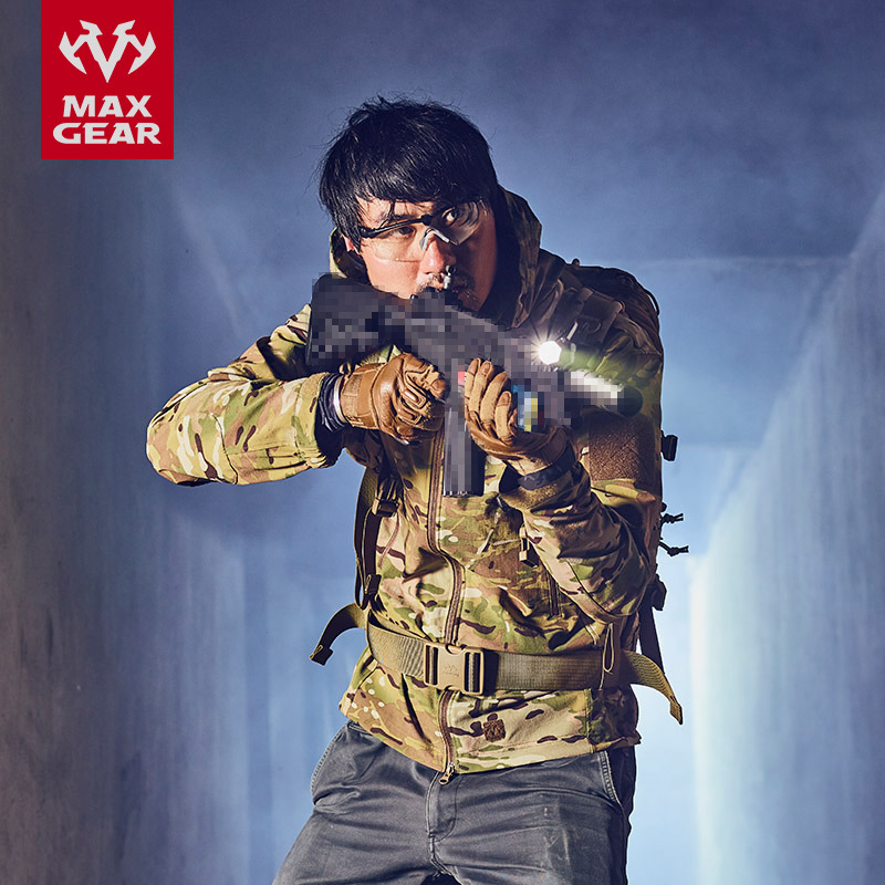 Maxgear Boyi Tactical Jacket Men's Spring and Autumn Flex Fabric Outdoor Windproof Jacket Military Fan Clothing