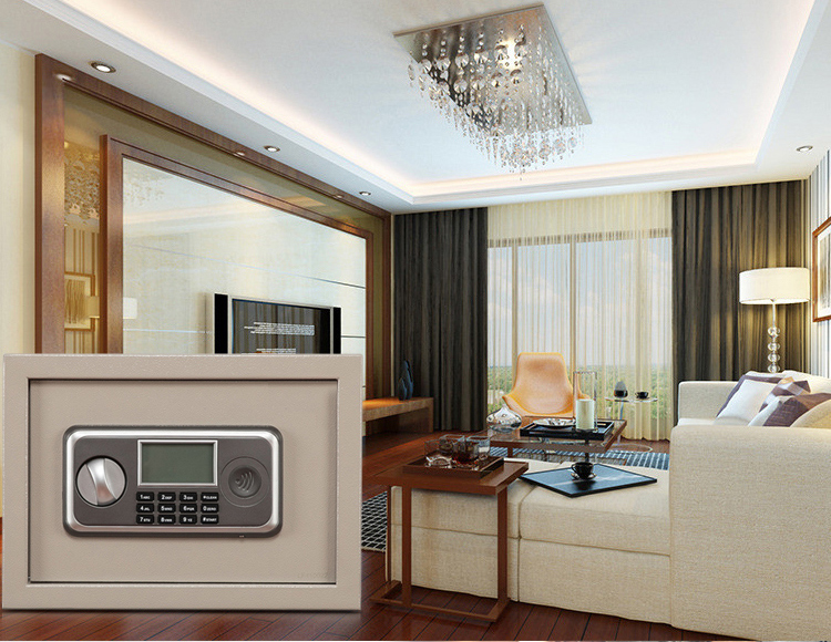 Khóa an toàn tủ an toàn nhỏ ẩn nhỏ 25cm chống trộm siêu nhỏ mật khẩu vô hình ký gửi an toàn hộp vào tường - Két an toàn két sắt cao cấp