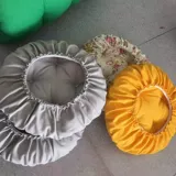 Толстая льняная хлопчатобумажная ткань круглый рулонный рис с тонкой группой сгущенной пузырьковой подушки подушка подушка подушка подушка может быть настроена