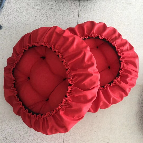 Толстая льняная хлопчатобумажная ткань круглый рулонный рис с тонкой группой сгущенной пузырьковой подушки подушка подушка подушка подушка может быть настроена