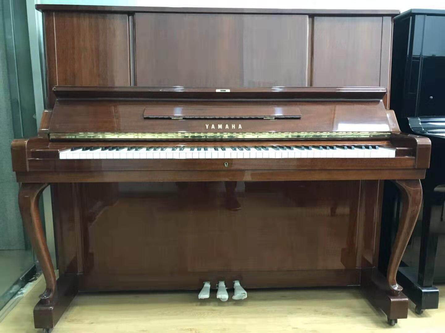 Japan imported second-hand piano Yamaha YAMAHA W106B adult home vertical professional performance