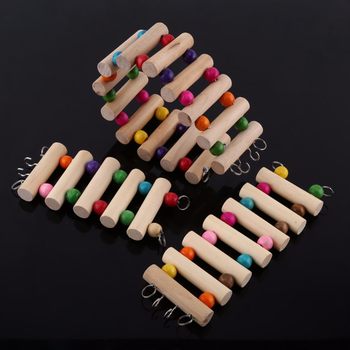 Small pet toy hamster climbing ladder civilian pet rainbow staircase