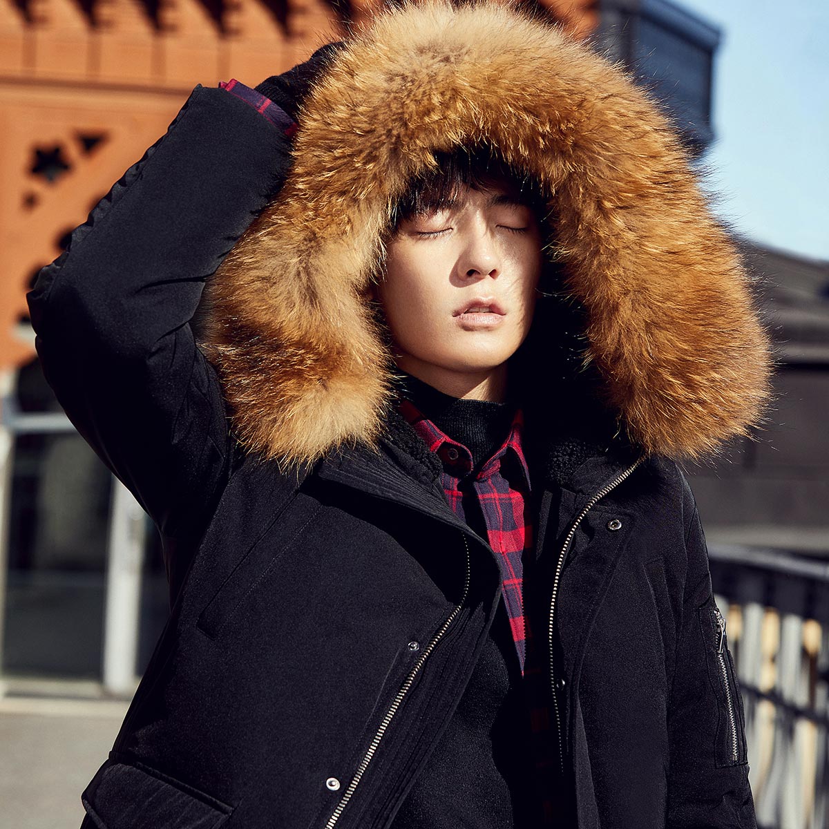 Blouson homme PEACEBIRD    en Polyester - Ref 3123421 Image 3