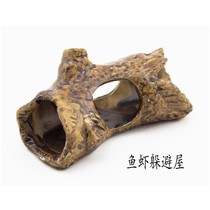 Ceramic shelter aquarium ornaments fish tank landscaping pottery pots to avoid cave shrimp House landscaping stone mountain decoration ornaments