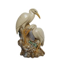 Red Crowned Crane Ceramic Ornament Study Brush Holder Pen Holder Vase New Chinese Style Bonsai Desktop Home Decoration