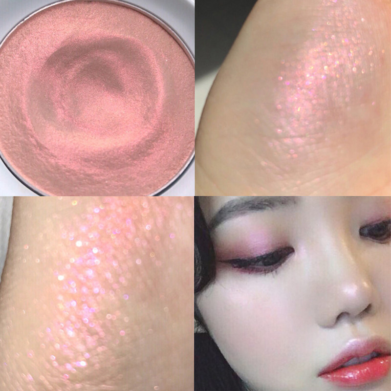 Instead of hemp, high light powder cake rubber mud to fix blush honey peach color apple muscle girl polarized mashed potatoes.