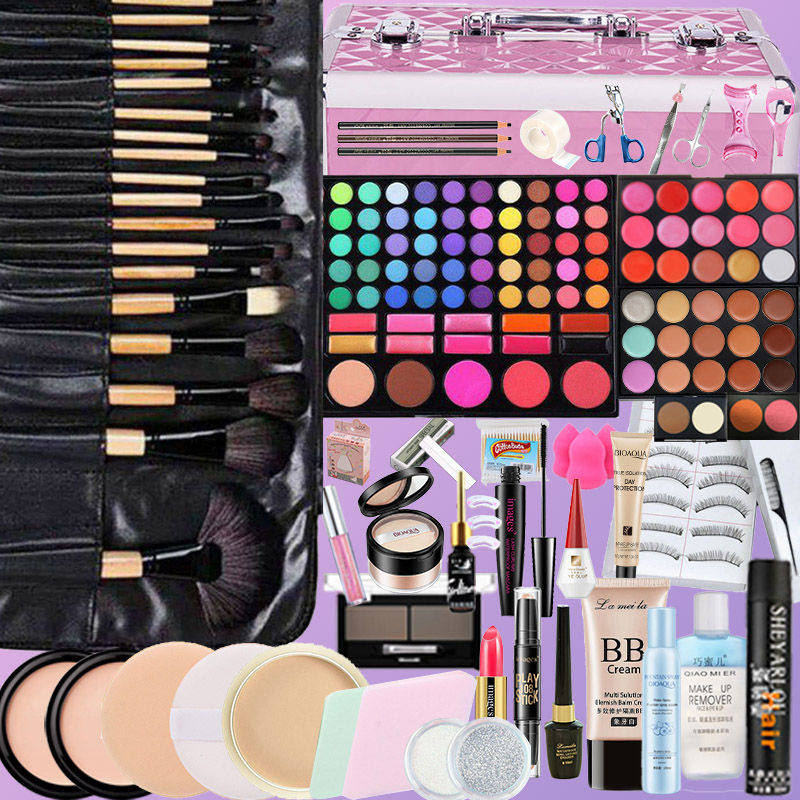 zfc professional color makeup suit full set makeup makeup artist beauty makeup tool photo gallery and makeup stage training cosmetics