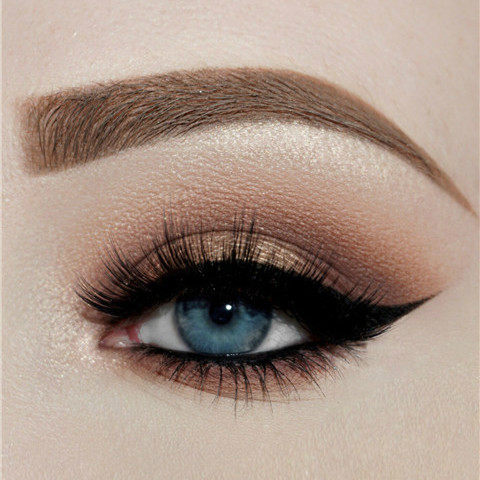 Boyfriend can't see a fake vegan double head line liquid pen gel pen black brown pencil glue pen waterproof and sweat-proof lasting