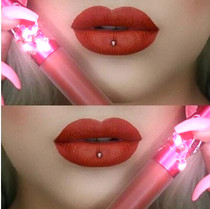 Grapefruit velvet matte matte lipstick non-stick cup parity instead of lip gloss Lip glaze Lip gloss paint Europe and the United States cos