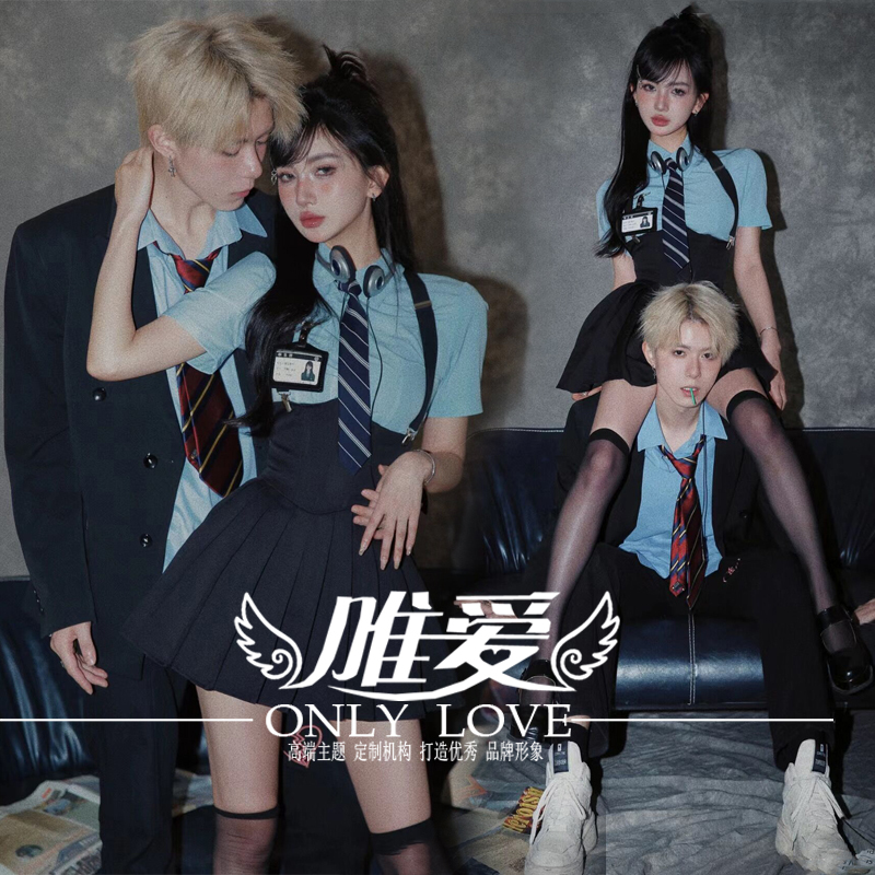 Photo Studio's New Couple Photo-Themed Clothing, Fashionable Campus Style, Graduation Season Id Photo, Jk Photography Clothing Photo Studio's New Couple Photo-Themed Clothing, Fashionable Campus Style, Graduation Season Id Photo, Jk Photography Clothing