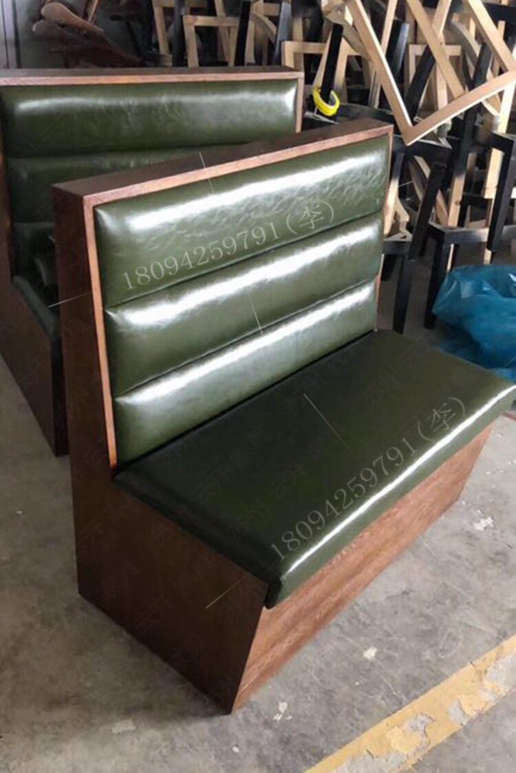 Cafe Sofa West Restaurant Milk Tea Dessert Coffee Shop Online Cafe Cafe Catering Table and Chair Card Combination Customized