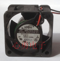 Original ADDA Xiexi cooling fan AD0412HB-B31 DC12V 0 22A 2 wire 4028