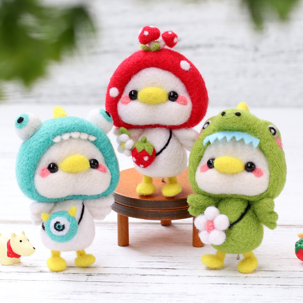 Xiaocai Chai Net Red Shiba Inu Doll Gift Pendant Handmade DIY Material Package Wool Felt Wool Felt