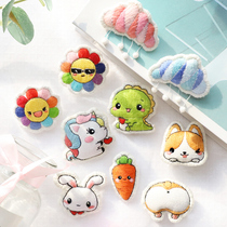 Embroidery Handmade diy Material Package Self-embroidered Ping An Fu Embroidery Brooch Ping An Fu Beginners Send Boyfriend