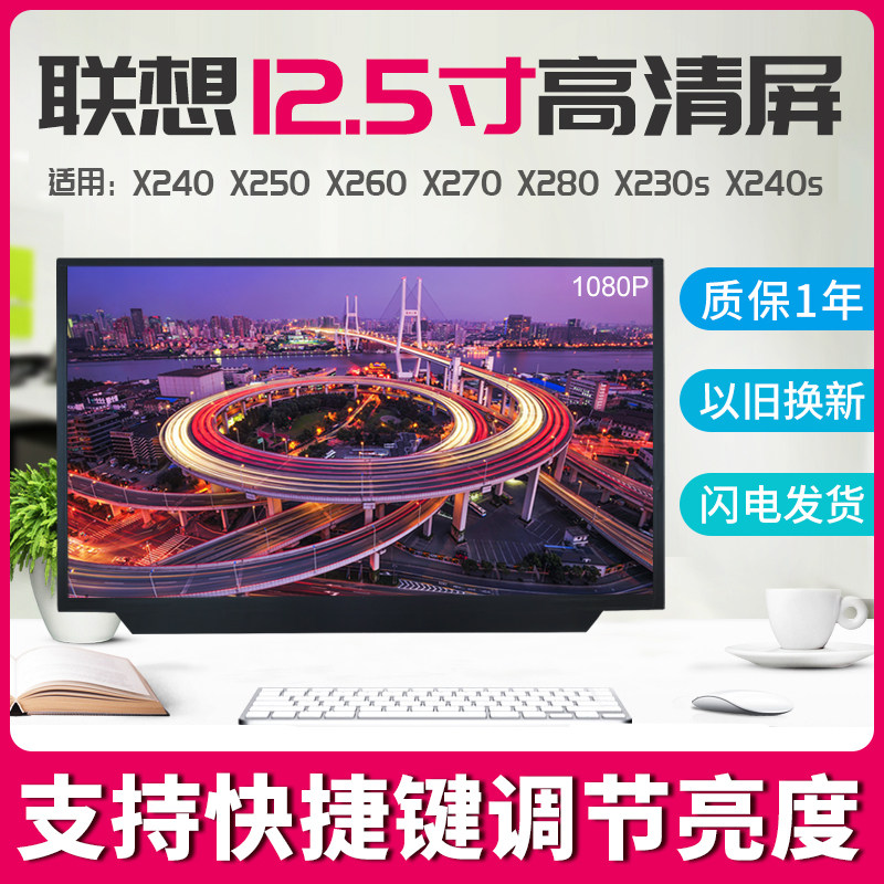 Lenovo X240 X250 X260 X270 X280 K22 K2080 K2450 PC screen HB125WX1-20